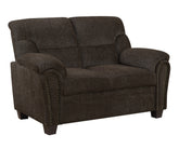 Coaster Clemintine Upholstered Pillow Top Arm Living Room Set Model 506571-S2
